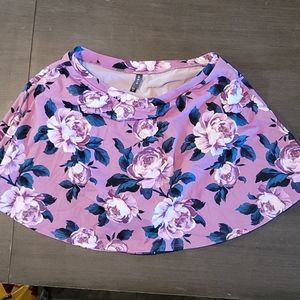 Torrid 0 lavender swim skirt